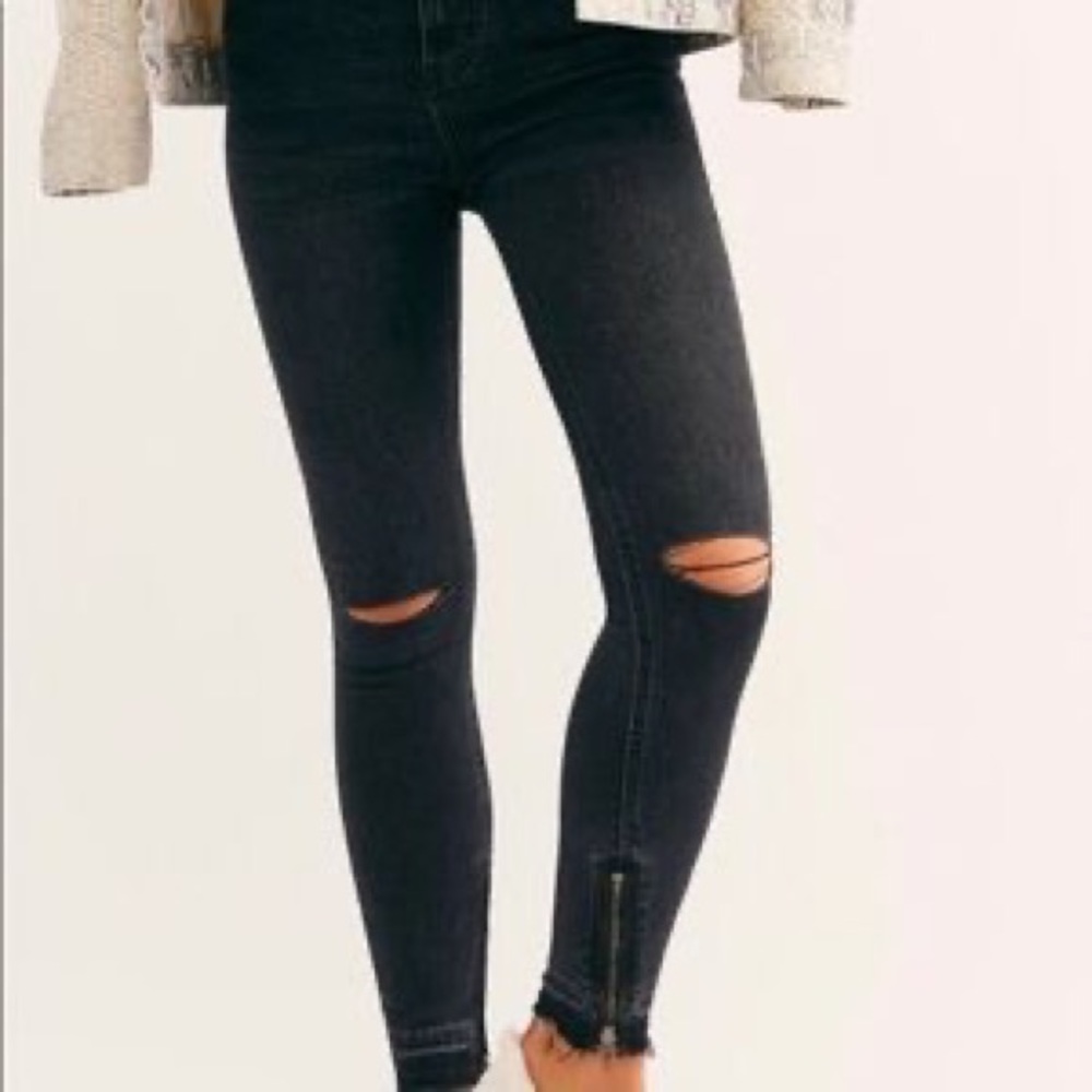 Free People Goldie High Rise Jean